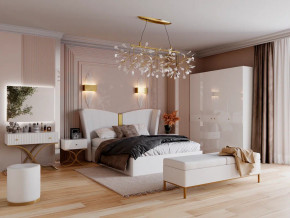 Спальня Рише белый глянец с перламутром в Тобольске - tobolsk.magazinmebel.ru | фото - изображение 1