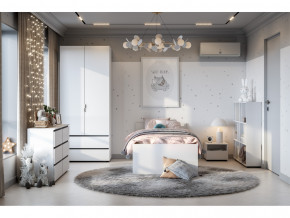 Спальня Токио Белый текстурный в Тобольске - tobolsk.magazinmebel.ru | фото - изображение 8