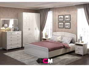 Спальня Виктория МДФ с большим комодом в Тобольске - tobolsk.magazinmebel.ru | фото - изображение 1