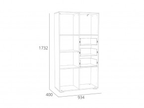 Стеллаж Элиот НМ 041.73 в Тобольске - tobolsk.magazinmebel.ru | фото - изображение 2